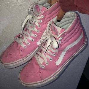 Pink Sk8-Hi Vans